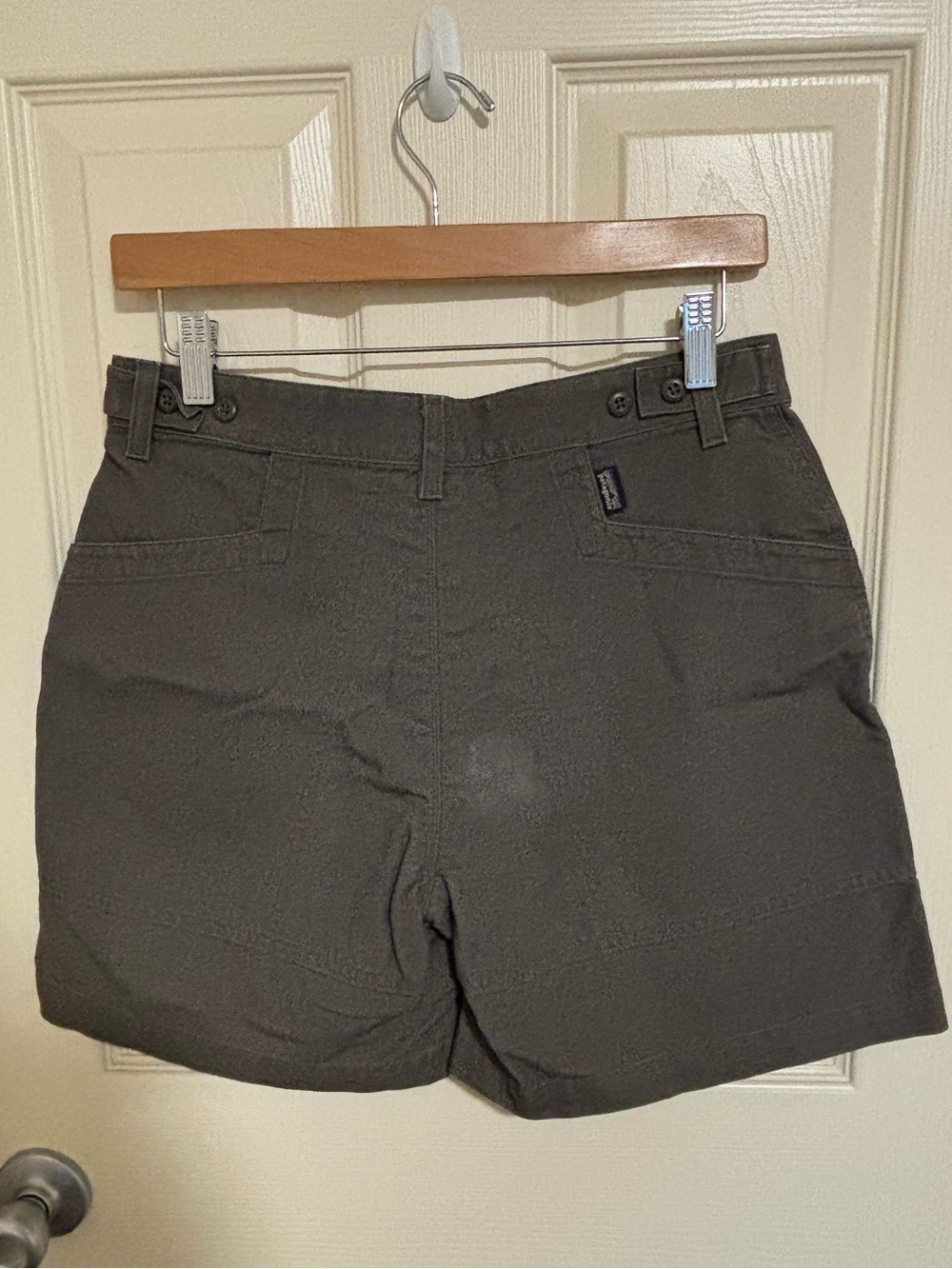 Patagonia Utility Hiking Shorts Size 8 Outdoor Durable Wear grey - Picture 6 of 8